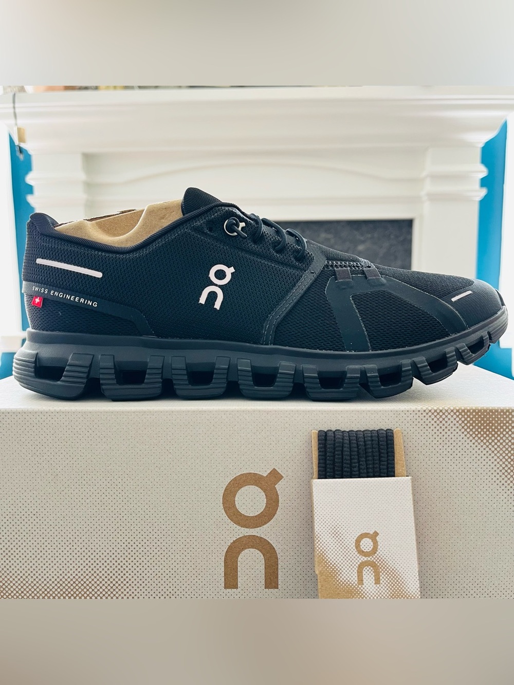 ON Cloud 6 Men's Running Shoes Black 3MF10071043